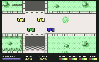 Super Cars screenshot 3 for Amiga